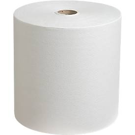 Scott® Rollenpapiertücher 6667, reißfest, 1-lagig, 6 Rollen á 304 m, weiß