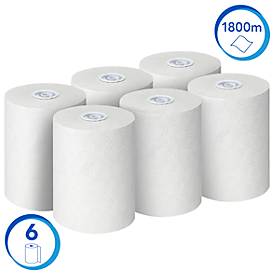 Scott® Rollenpapiertücher Control 6626, extrastark, 1-lagig, 6 Rollen á 300 m, weiß