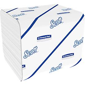 SCOTT® Toilet-Tissue Papiertücher 8508, 2-lagig, 36 Packungen x 250 Einzelblatt 