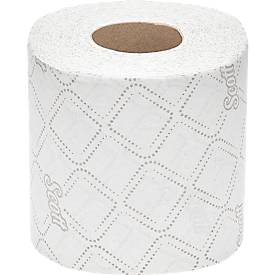 Scott® Toilettenpapier 8519, 2-lagig, 64 Rollen a 350 WC-Papier Blätter, weiß