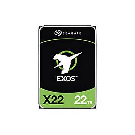 Seagate Exos X22 ST22000NM000E - Festplatte - 22 TB - intern - 3.5' (8.9 cm)