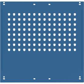 Seitenblende, f. Arbeitstische Universal Spezial/Ergo, f. Tiefe 800 mm, B 592 x H 628, brillantblau RAL 5007
