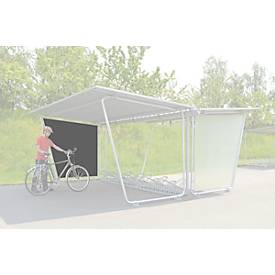 Seitenwand, Trapezblech, f. Überdachungssystem Siegen, doppelseitiges Modell