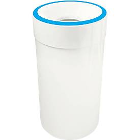 Selbstlöschender Abfallsammler, 60 L, weiß