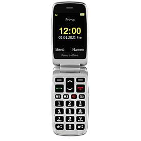 Seniorenhandy Primo™ 418 by Doro, SOS-Taste, Sturzsensor, Innen- & Außen Ortungsfunktion, Kardiomessung, Kamera, WiFi/GPS/Bluetooth, mit Ladestation