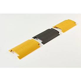Serpa Kabelbrücke SafetyCover, modulares System, höchste Stabilität, 3er-Set,gelb/schwarz/gelb