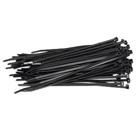 Serre-câbles, 150 x 3,5 mm, noir, 100 p.