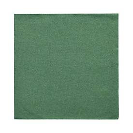 Servietten Papstar "Daily Collection", mit ¼-Falz, 320 x 320 mm, 20 Stück, dunkelgrün