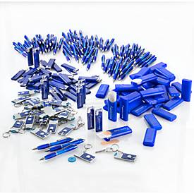 SET Malmö, 400-teilig, inkl. 1-farbigem Werbedruck & allen Grundkosten, blau