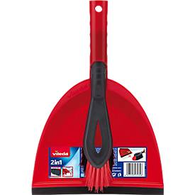 Set ramassette + balayette vileda®, 2en1
