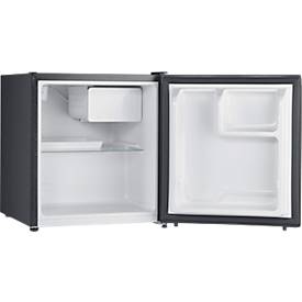 SEVERIN Mini Kühlschrank KB 8879, Schwarz, Kunststoff, 45 l, Kältefach, 2 Türfächer, 1 Glasablage, B 500 x H 445 x T 468 mm