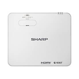 Sharp 3LCD Beamer P701U, 1920 x 1200 WUXGA, 7000 ANSI Lumen, 1,6-facher Zoom, HDMI/USB/LAN, bis 20000 h, weiß