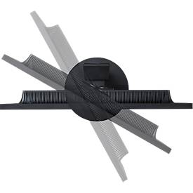 Sharp Desktop-Display MultiSync EA272Q, LCD-Monitor, 27'(69 cm), 2560 x 1440 QHD, HDMI/USB/Display Port, höhenverstell-, neig und drehbar, schwarz