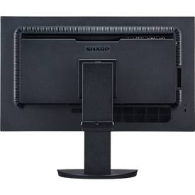 Sharp Desktop-Display MultiSync EA272Q, LCD-Monitor, 27'(69 cm), 2560 x 1440 QHD, HDMI/USB/Display Port, höhenverstell-, neig und drehbar, schwarz