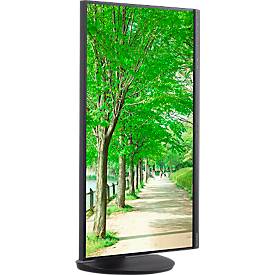 Sharp Desktop-Display MultiSync EA272Q, LCD-Monitor, 27'(69 cm), 2560 x 1440 QHD, HDMI/USB/Display Port, höhenverstell-, neig und drehbar, schwarz