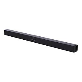 Sharp HT-SB140 - Soundbar - 2.0-Kanal - kabellos - Bluetooth - Schwarz