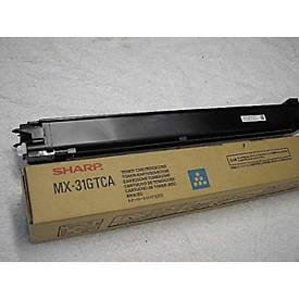 Sharp MX-31GTCA - Cyan - Original - Tonerpatrone - für Sharp MX-2301, MX-2600, MX-3100, MX-4100, MX-4101, MX-5000, MX-50
