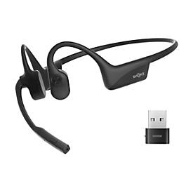 Shokz OpenComm2 UC - Headset - offenes Ohr - hinter dem Nacken angebracht - Bluetooth - kabellos