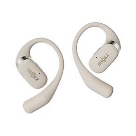 SHOKZ OpenFit - True Wireless-Kopfh?rer mit Mikrofon - offenes Ohr - ?ber dem Ohr angebracht - Bluetooth - beige