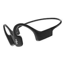 Shokz OpenSwim - Headset-Digital-Player - 4 GB - drahtloses Laden - Schwarz