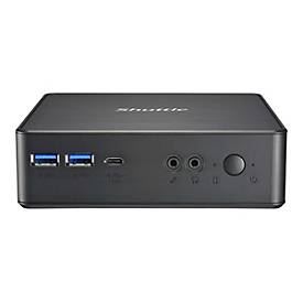 Shuttle XPC nano NC4010XA - Barebone - Mini-PC - 1 x Celeron 7305 / 1.1 GHz - RAM 4 GB - UHD Graphics 620