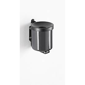 Sicherheitsaschenbecher, H 1100 x ø 90 mm, graphit
