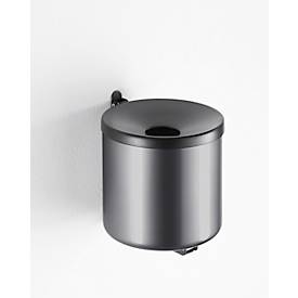 Sicherheitsaschenbecher, H 145 x ø 150 mm, graphit
