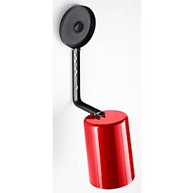 Sicherheitsaschenbecher, H 250 x ø 180 mm, rot