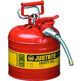 Sicherheitsbehälter Typ II aus Stahlblech, 7,5 l