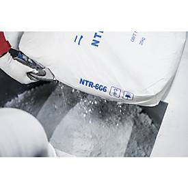 Sicherheitsmesser Martor 610 XDR, 3-in-1 Hebel, Auto-Klingenrückzug, metalldetektierbar, L 158 x B 27 x H 76 mm, Stahl/Aluminium/Kunststoff, blau