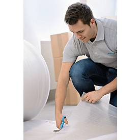 Sicherheitsschere Martor Secuplus 564, ergonomisch, Spezialschliff, L 218 x H 82 mm, rostfreier Stahl/GFK, blau-schwarz