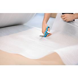 Sicherheitsschere Martor Secuplus 564, ergonomisch, Spezialschliff, L 218 x H 82 mm, rostfreier Stahl/GFK, blau-schwarz