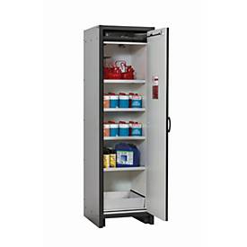 Sicherheitsschrank Typ 30 asecos Q-CLASSIC-30, Flügeltür, Anschlag rechts, Front Reinweiß, B 564 x T 620 x H 1947 mm