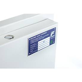 Sicherheitstresor Fortress, Serie SS1184, H 805 x B 445 x T 400 mm, Doppelbartschloss