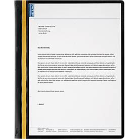 Sichthefter Durabind, für DIN A4, schwarz