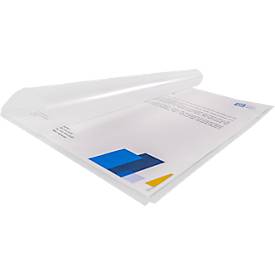 Sichthüllen FolderSys, A4, für bis zu 5 Blatt, 0,15 mm, mit Klemmfunktion, dokumentenecht, B 229,3 x H 310 mm, Polypropylen, transparent, 10 Stück