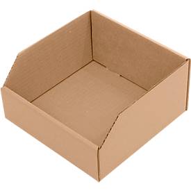 Sichtlagerkasten, L 200 x B 200 x H 100 mm, 3,5 L, 50 Stück