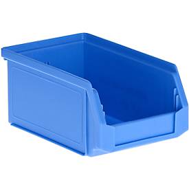 Sichtlagerkasten LF 211, Kunststoff, 0,9 l, blau