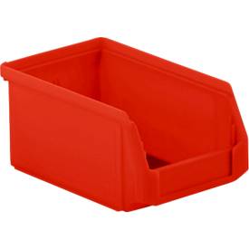 Sichtlagerkasten LF 211, Kunststoff, 0,9 l, rot