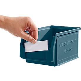 Sichtlagerkasten SSI Schäfer LF 221, Polypropylen, L 234 x B 150 x H 122 mm, 2,7 l, petrol