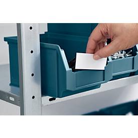 Sichtlagerkasten SSI Schäfer LF 221, Polypropylen, L 234 x B 150 x H 122 mm, 2,7 l, petrol