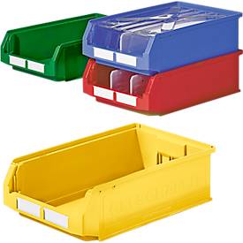 Sichtlagerkasten SSI Schäfer LF 531, Polypropylen, L 500 x B 312 x H 145 mm, 16,5 l, gelb