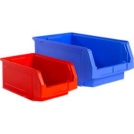 Sichtlagerkasten SSI Schäfer LF 532, Polypropylen, L 500 x B 312 x H 200 mm, 23,5 l, blau