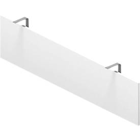 Sichtschutzblende ARLON-OFFICE, passend für Schreibtische Arlon Office Breite 1600 mm, weiß
