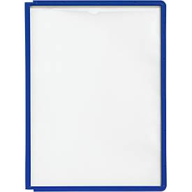 Sichttafeln A4, 5 Stück, dunkelblau