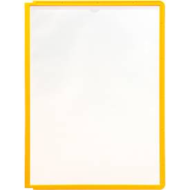 Sichttafeln A4, 5 Stück, gelb