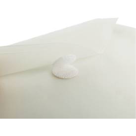 Sichttasche FolderSys FolderGreen®, A4 Hochformat, EURO-Lochung/umlaufende Dehnfalte/Abheftrand/Klappe/Klettverschluss, 100 % PCR-PP, transparent ,10 Stück