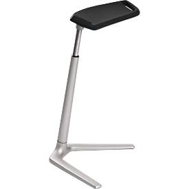 Siège assis-debout FIN - H 620 - 850 mm - piètement aluminium