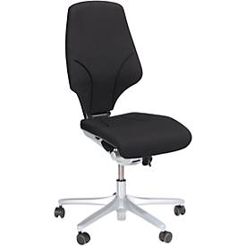 Siège de bureau modèle 64 Giroflex, sans accoudoirs, mécanisme synchrone résistant à l'usure, jusqu'à 150 kg,
