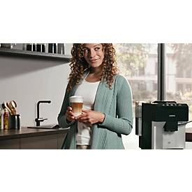 Siemens Kaffeevollautomat TP505D01 EQ.500 Classic, für Bohnen, 1500 W, bis 1,9 l/270 g, inkl. Zubehör, silber-schwarz